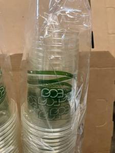 Clear Cold Compostable Cups