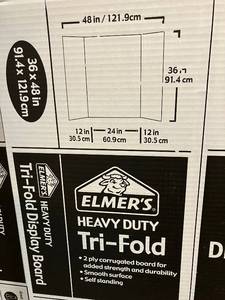 Tri-Fold Display Boards