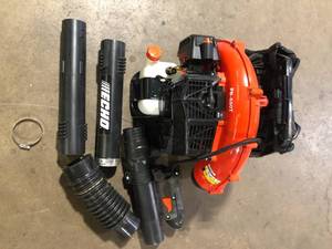 ECHO 216 MPH 517 CFM 58.2cc Gas 2-Stroke Backpack Leaf Blower with Tube Throttle Customer Returns See Pictures