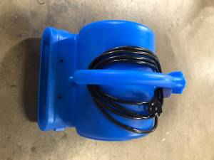 B-Air 14 HP Air Mover Blower Fan for Water Damage Restoration Carpet Dryer Floor Home and Plumbing Use in Blue    Customer Returns See Pictures