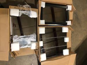 Lot of Assorted Bathroom Medicine Cabinets with Mirror Various Models and Conditions   Customer Returns See Pictures