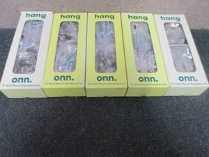lot 13 image: 5 Hang Onn TV Wall Mount Hardware K...