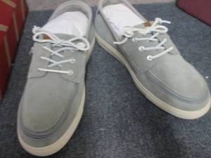 lot 20 image: Size 12 Mens Billy Grey Suede Boat ...