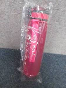 lot 52 image: 32 oz Gym Wolf Water Bottle...