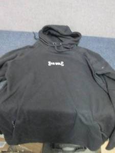 lot 53 image: Medium NWT Gym Wolf Black Hooded Sw...