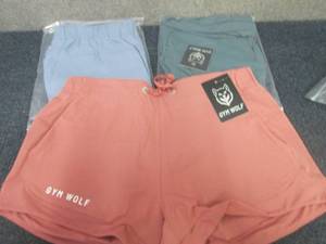 lot 67 image: 3 Pair NWT Large Ladies Gym Wolf Sh...