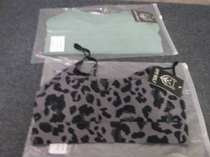lot 73 image: 2 Large NWT Gym Wolf Sports Bras...