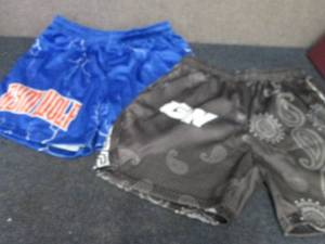 lot 78 image: 2 Mens Large NWT Gym Wolf Shorts...