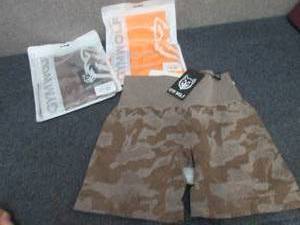 lot 94 image: 3 Pair NWT Gym Wolf Ladies Small Sh...