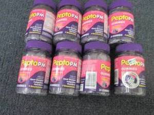 lot 103 image: 8- 24 ct PeptoPM Gummies...