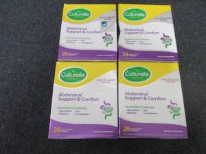 lot 106 image: 4- 28 ct Culturelle Probiotics...