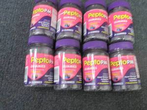 lot 124 image: 8- 24 ct PeptoPM Gummies...