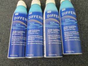 lot 137 image: 4- 6 oz Differin Acne Clearing Body...