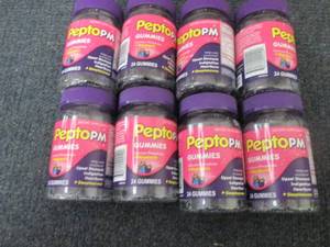 lot 138 image: 8- 24 ct PeptoPM Gummies...