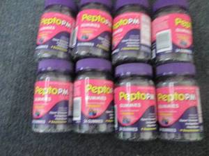 lot 139 image: 8- 24 ct PeptoPM Gummies...