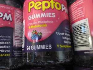 lot 153 image: 8- 24 ct PeptoPM Gummies...