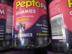 lot 154 image: 8- 24 ct PeptoPM Gummies...