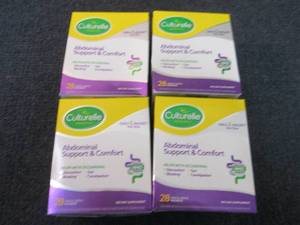 lot 160 image: 4- 28 ct Culturelle Probiotics...