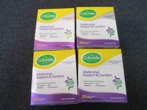 lot 161 image: 4- 28 ct Culturelle Probiotics...