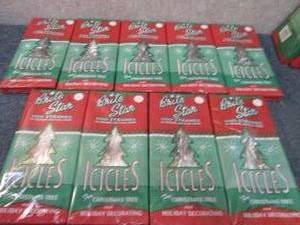 lot 178 image: 9 pks Icicles...