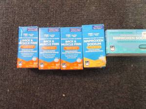 lot 204 image: 5 pks Naproxen Sodium 220 mg...