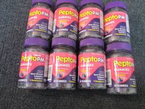 lot 244 image: 8- 24 ct PeptoPM Gummies...