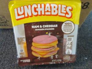 lot 332 image: BB Case of 16 FROZEN Ham & Cheese C...