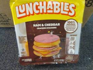 lot 333 image: BB Case of 16 FROZEN Ham & Cheese C...