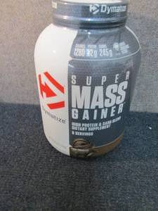 lot 389 image: 6 lb Dymatize Super Mass Gainer...