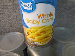 lot 401 image: 12- 15 oz Great Value Whole Baby Co...