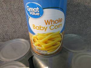 lot 402 image: 12- 15 oz Great Value Whole Baby Co...