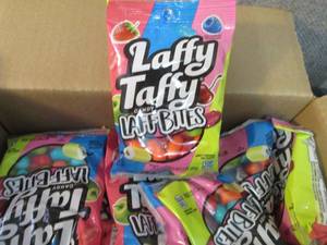 lot 405 image: 12- 3 oz Laffy Taffy Laff Bites...