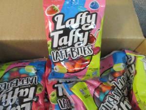 lot 408 image: 12- 3 oz Laffy Taffy Laff Bites...