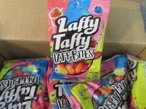 lot 409 image: 12- 3 oz Laffy Taffy Laff Bites...