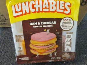 lot 330 image: BB Case of 16 FROZEN Ham & Cheese C...