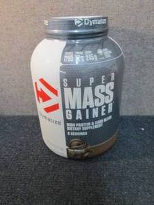 lot 387 image: 6 lb Dymatize Super Mass Gainer...