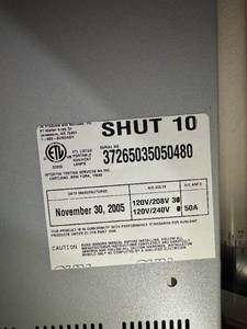 2005 JK Products and Services Inc. SHUT10 Soltron Shuttle V60 50 Light Stand Up Tanning unit with Dressing Room attached