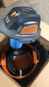 RIDGID 14 Gallon 6.0 Peak HP NXT Shop Vac Wet Dry Vacuum with Fine Dust Filter, Locking Hose and Accessory Attachments Customer Returns See Pictures