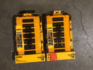 Lot of DEWALT 12 in. Drive Metric Impact Socket Set (7-Piece)  Customer Returns See Pictures