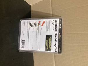 Apollo 38 in. to 1 in. 1-Hand PEX-B Pinch Clamp Tool Customer Returns See Pictures