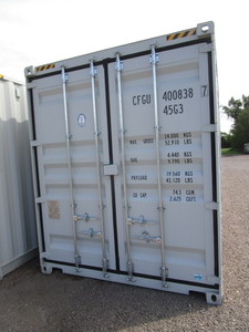 40 High Cube Multi Door Single Use Shipping Container