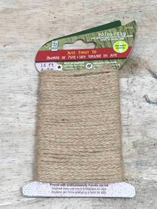 Lot of 4 - Jute Twist Tie 16 ft