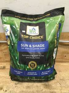 Top Choice Sun & Shade Grass Seed 18 lbs Bag