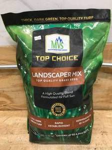 Top Choice Landscaper Mix Grass Seed 7 lbs Bag