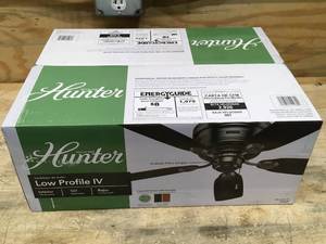 Hunter Low Profile IV Ceiling Fan Model # 51060