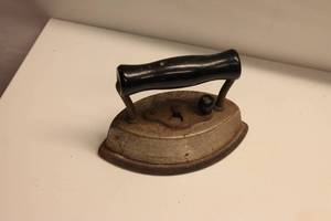 lot 13 image: Lot of Vintage Hand Tools and Antique Sad Iron