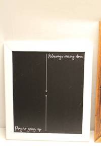 lot 18 image: Set of 2 Decorative Signs Blessings Coming Down and Wash Up Buttercup