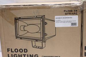 lot B-45 image: Large Flood Light Series Housing (2-Pack) - FL206-TR