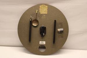 lot 95 image: Vintage Style Wall Clock - 49 Bond Street London