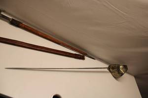 lot A-115 image: Lot of Vintage Swords with Decorative Handles and Sheaths